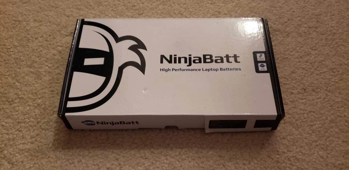 NinjaBatt 42Wh Standard Rechargeable Laptop Battery Type WDXOR - photo 2
