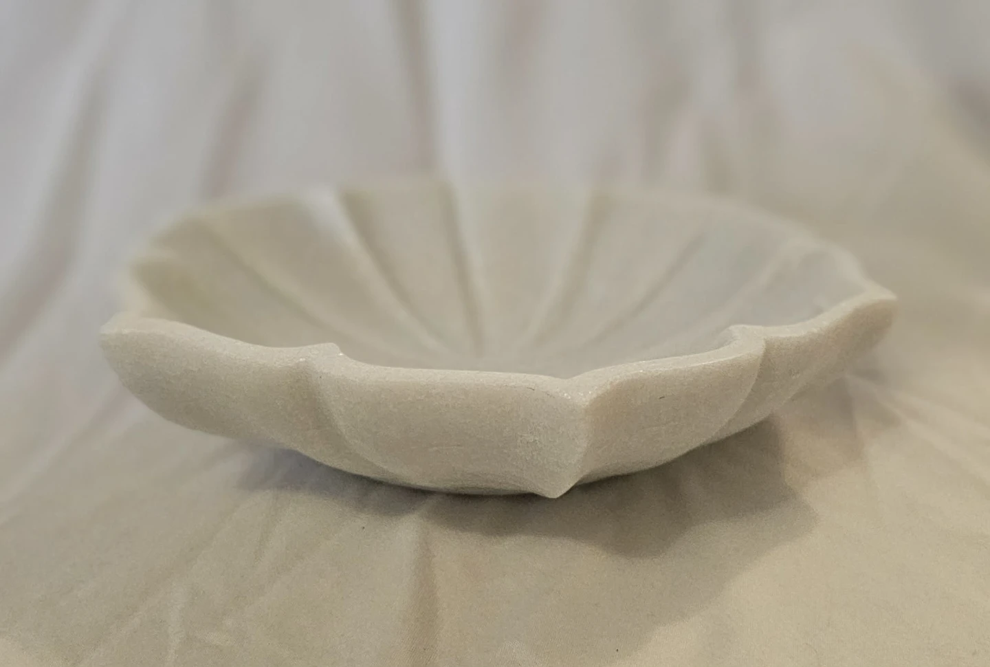 White Marble Candy Dish