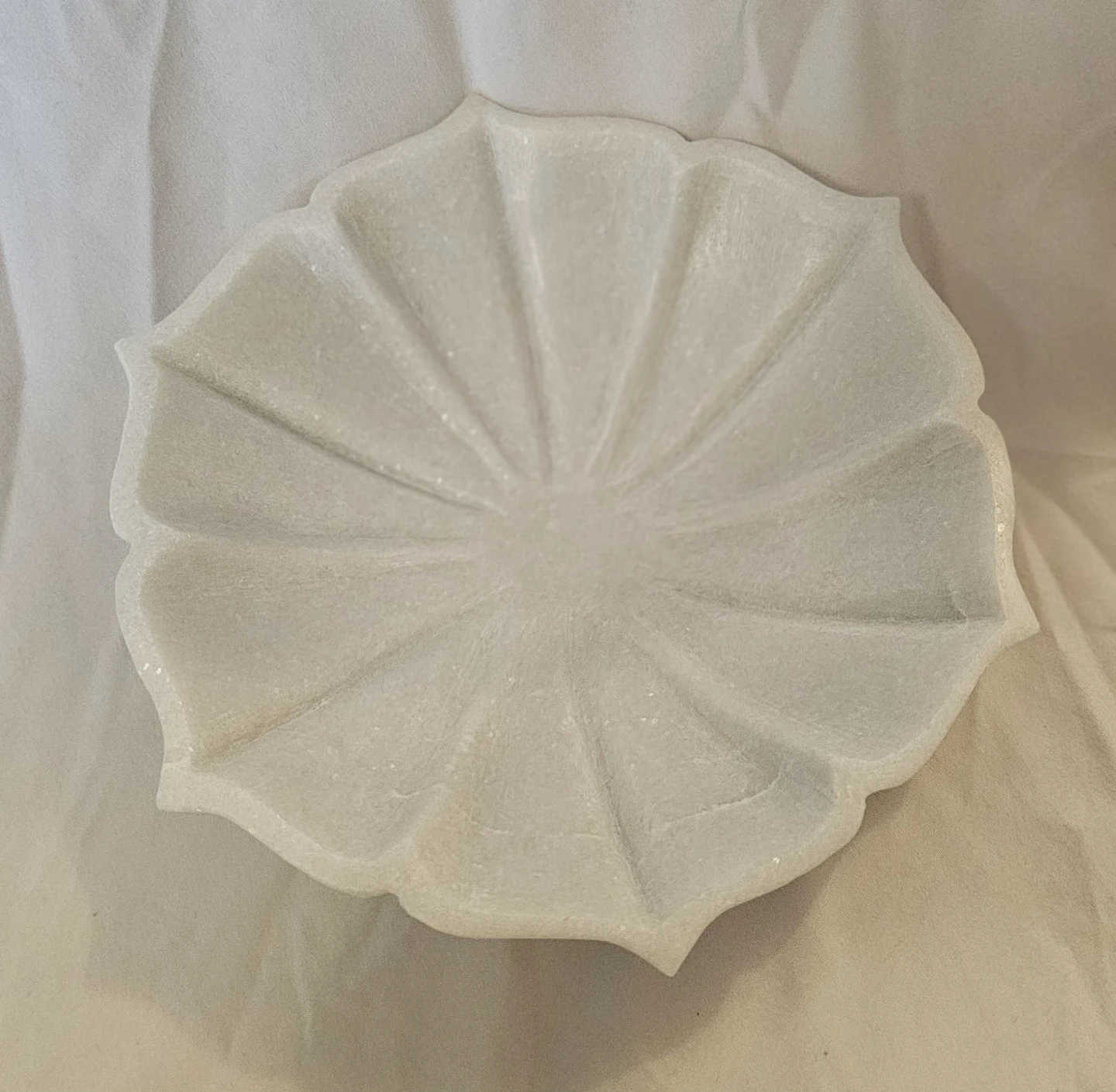 White Marble Candy Dish - photo 2
