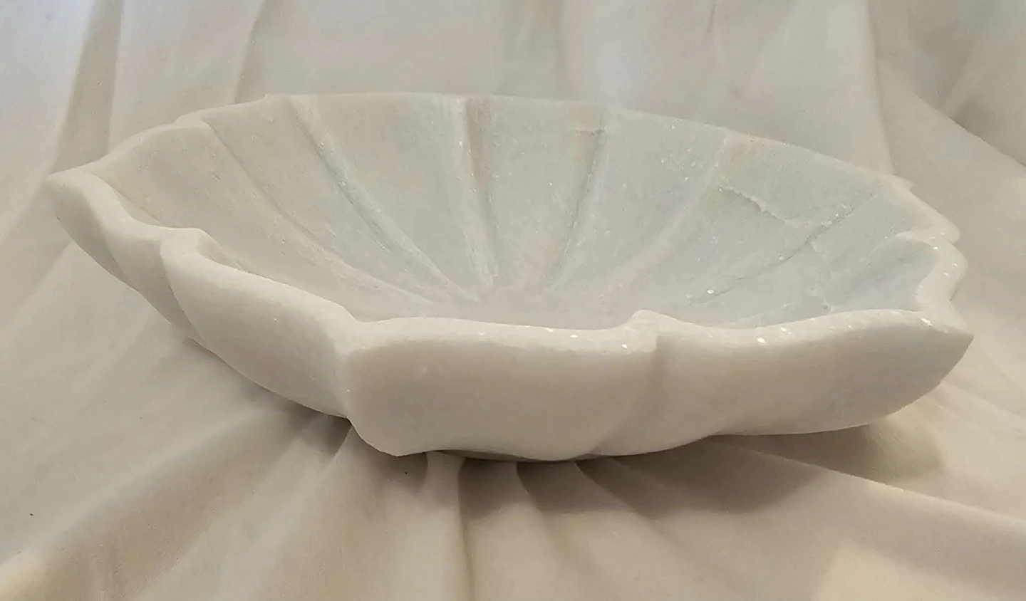 White Marble Candy Dish - photo 5