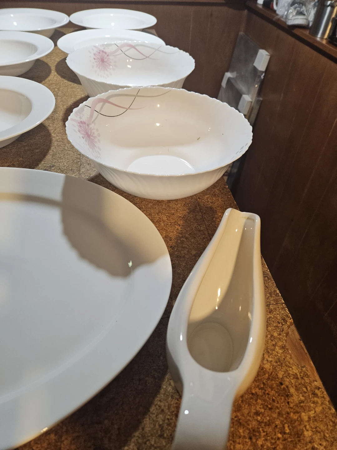 White Oval Serving Platter - photo 2