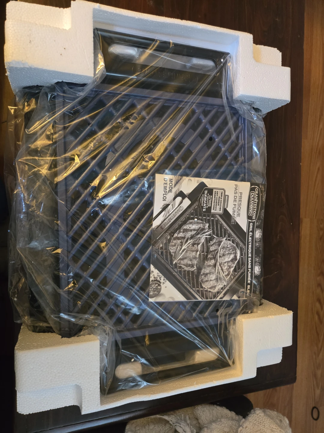 BRAND NEW Granitestone Diamond Non-Stick Electric Grill - photo 2