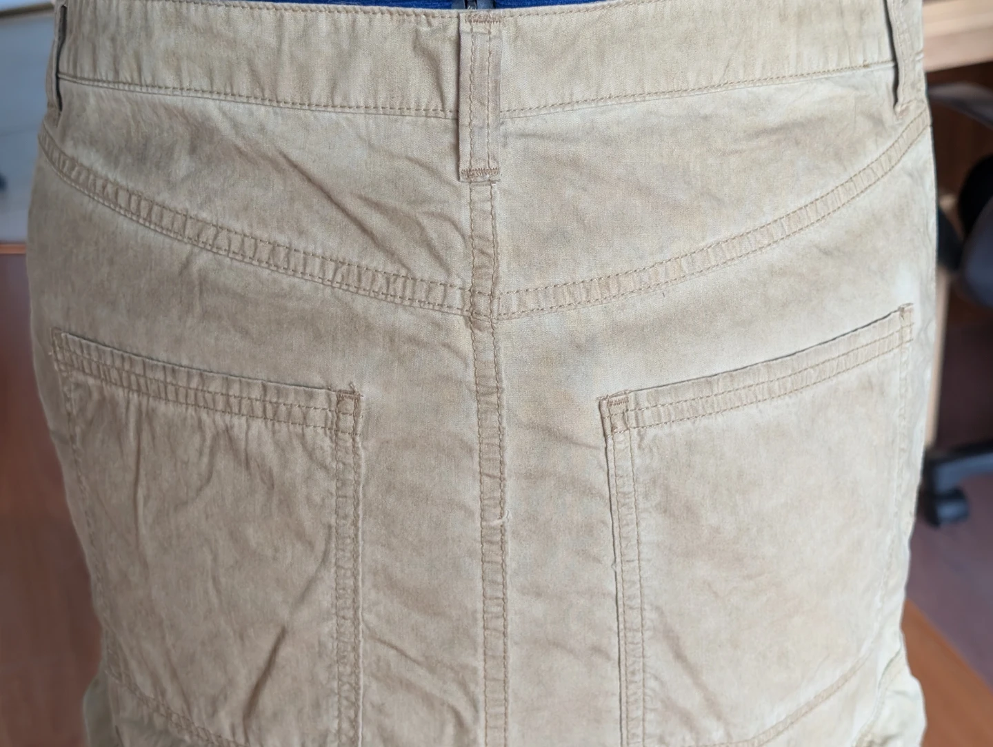 Tan Cargo Mini Skirt - photo 5