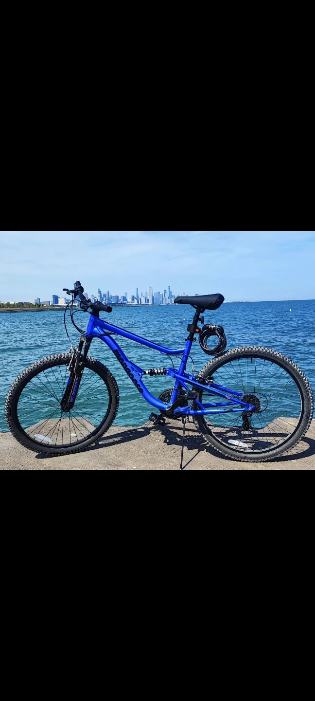 Blue Mongoose Full Suspension Aluminum Mountain Bike - photo 2