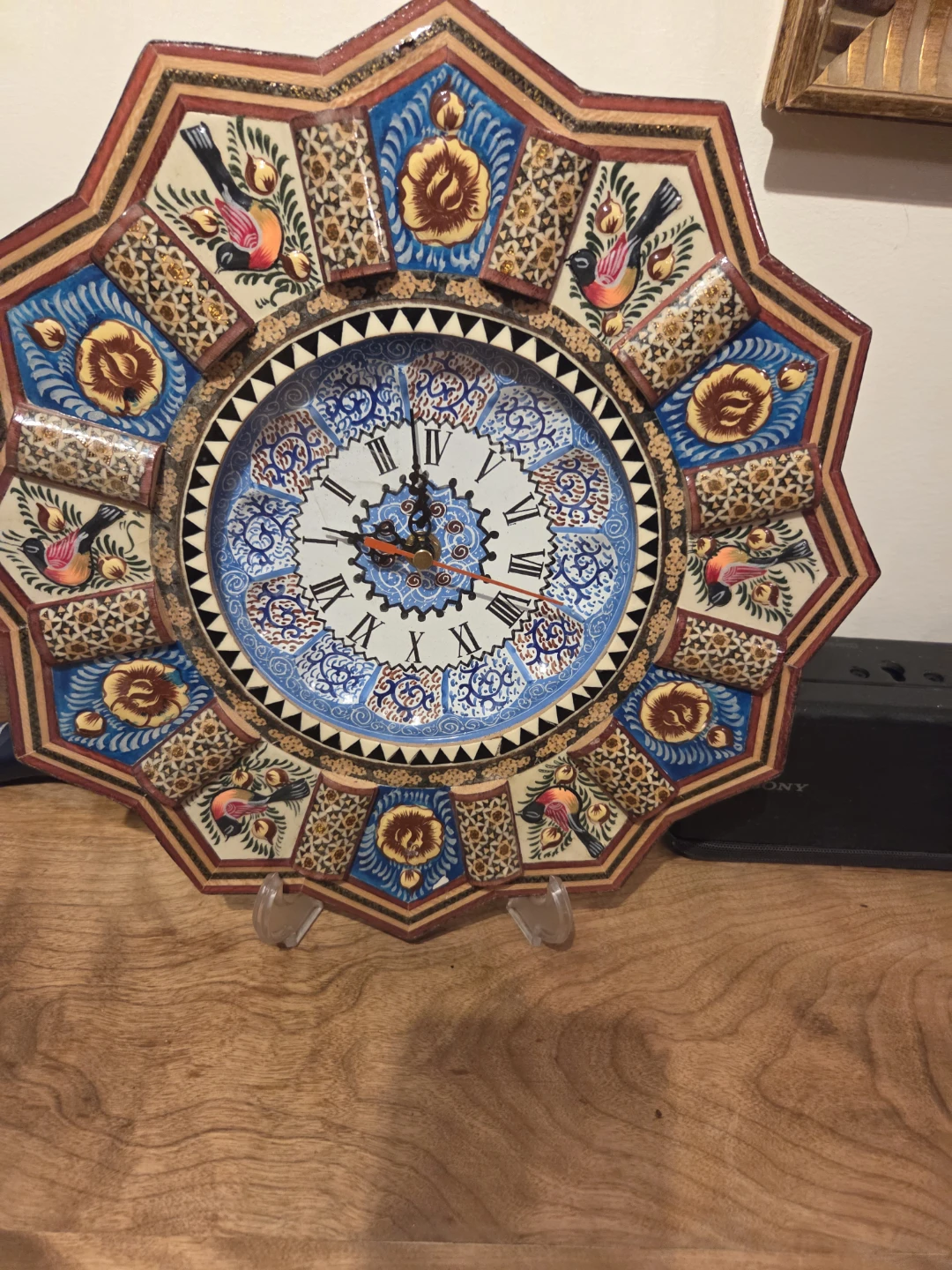 Persian hand made  clock