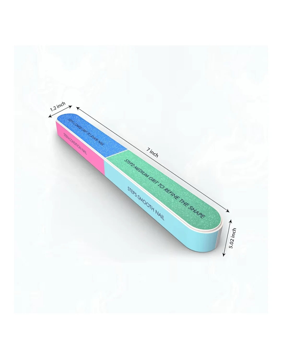 7-Step Nail Filing Buffer
