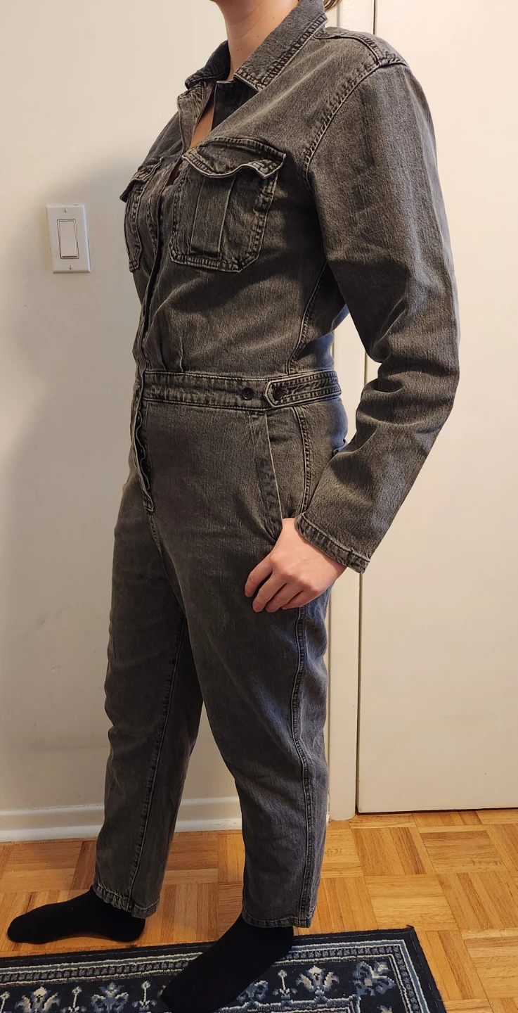 GAP Denim Coverall Jumpsuit - Size 10 Tall - photo 2
