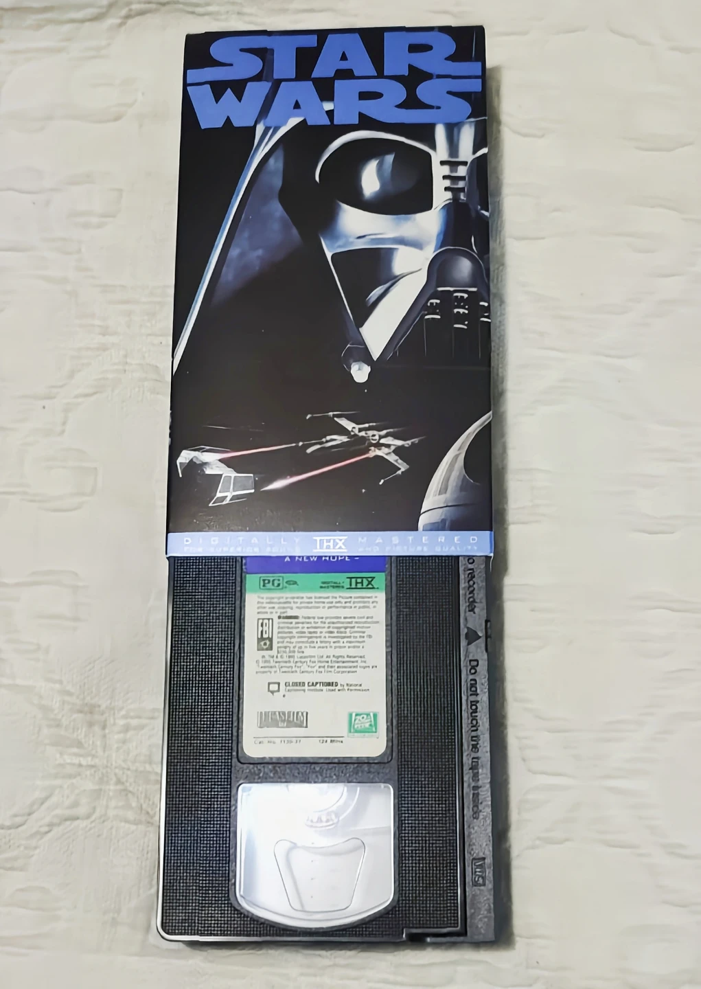 Star Wars: A New Hope VHS Tape - Digitally THX Mastered