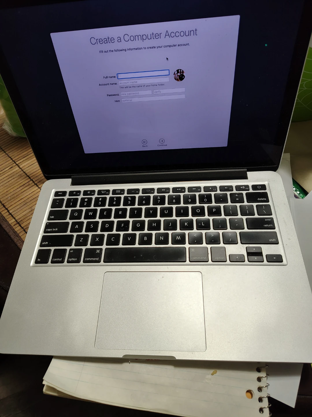 MacBook pro