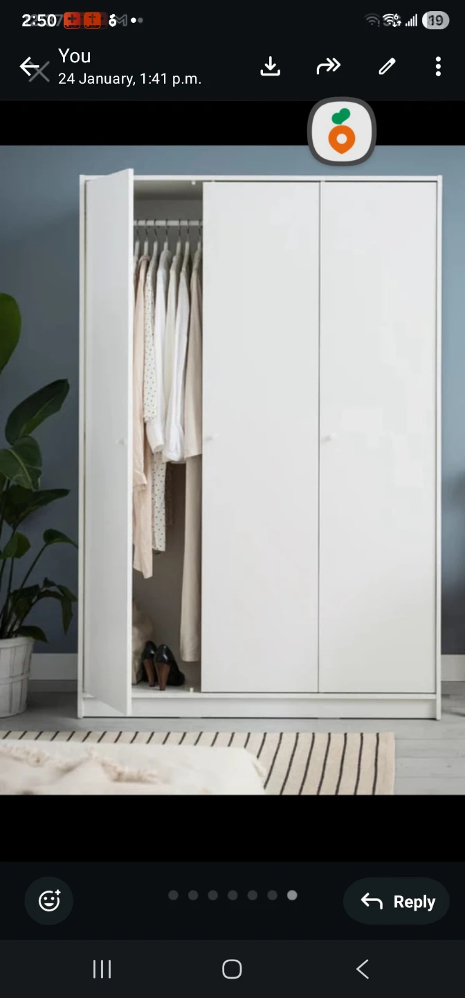 IKEA PAX Wardrobe - White - photo 2