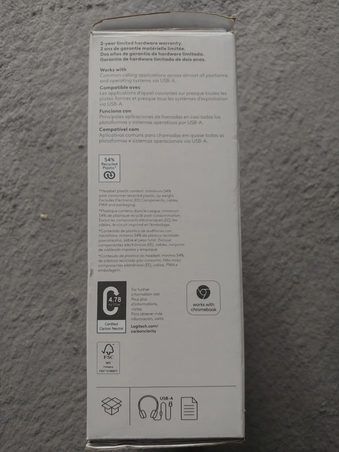 Logitech H390 USB Computer Headset - photo 2