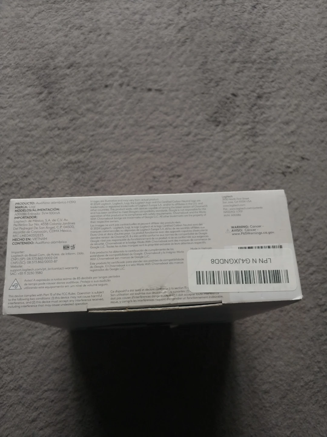 Logitech H390 USB Computer Headset - photo 5