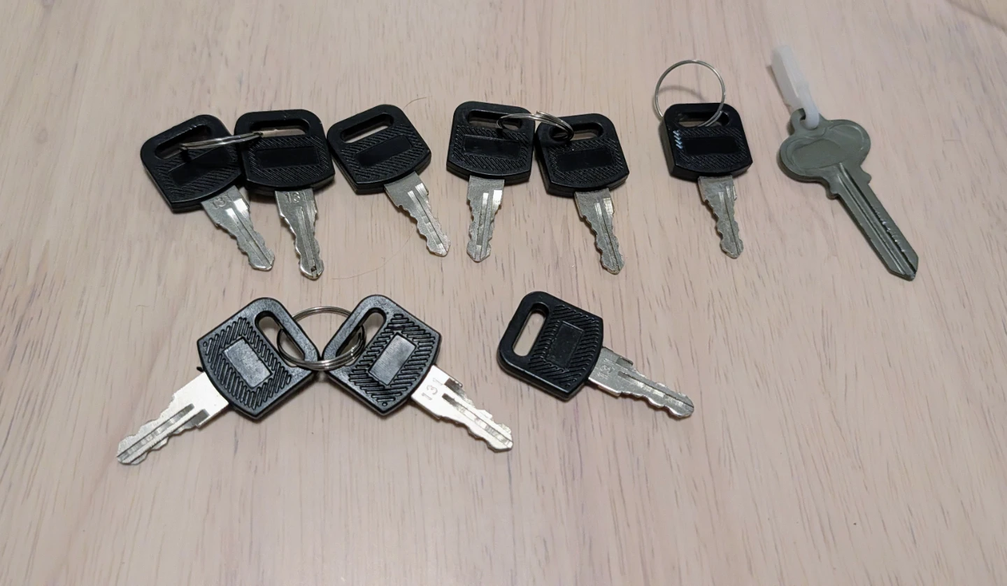 10.Assorted Keys