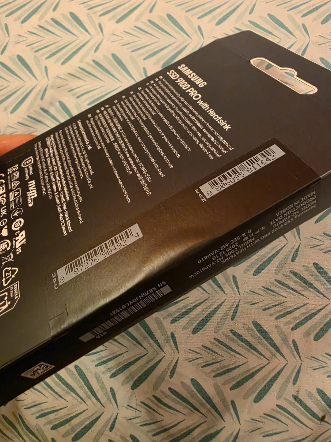 Samsung 9100 PRO 8TB PCIe 5.0 NVMe M.2 SSD with Heatsink - photo 3