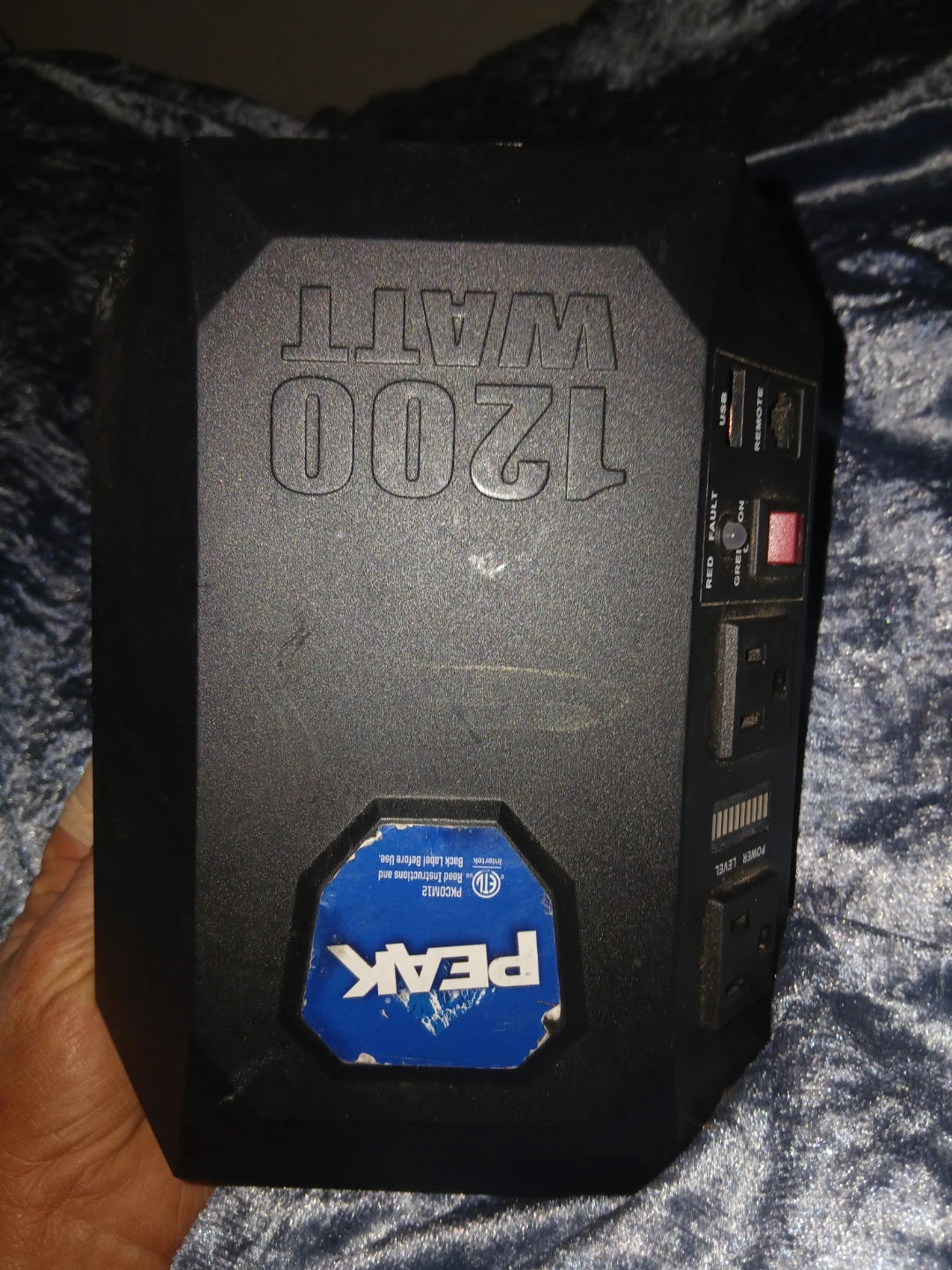 Peak Performance PKCOM12 1200W Power Inverter - photo 2