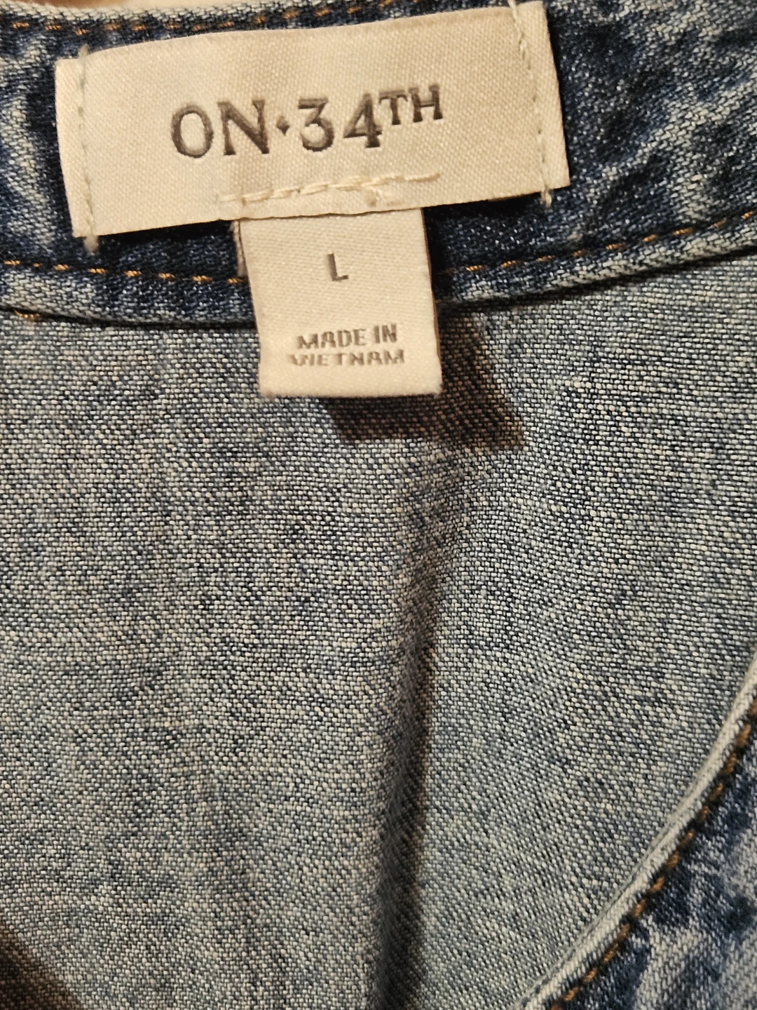Women's long jean dress. - photo 2