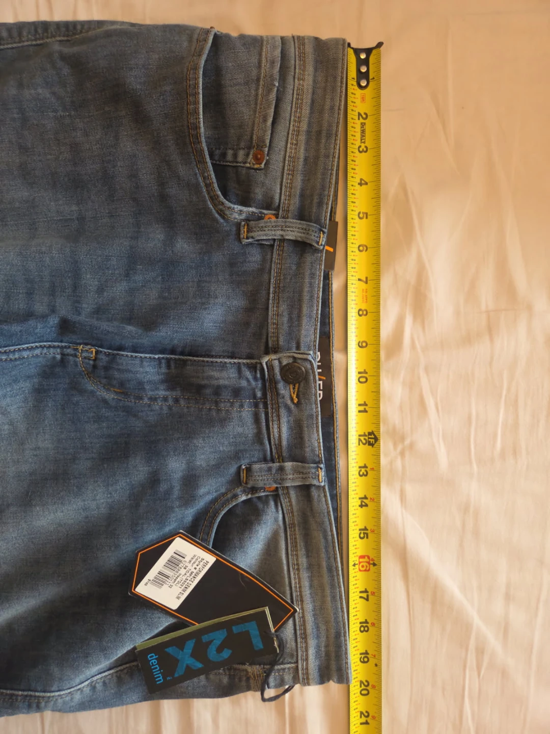 DU/ER Performance Denim Slim Jeans - Tidal (38x32) - photo 5