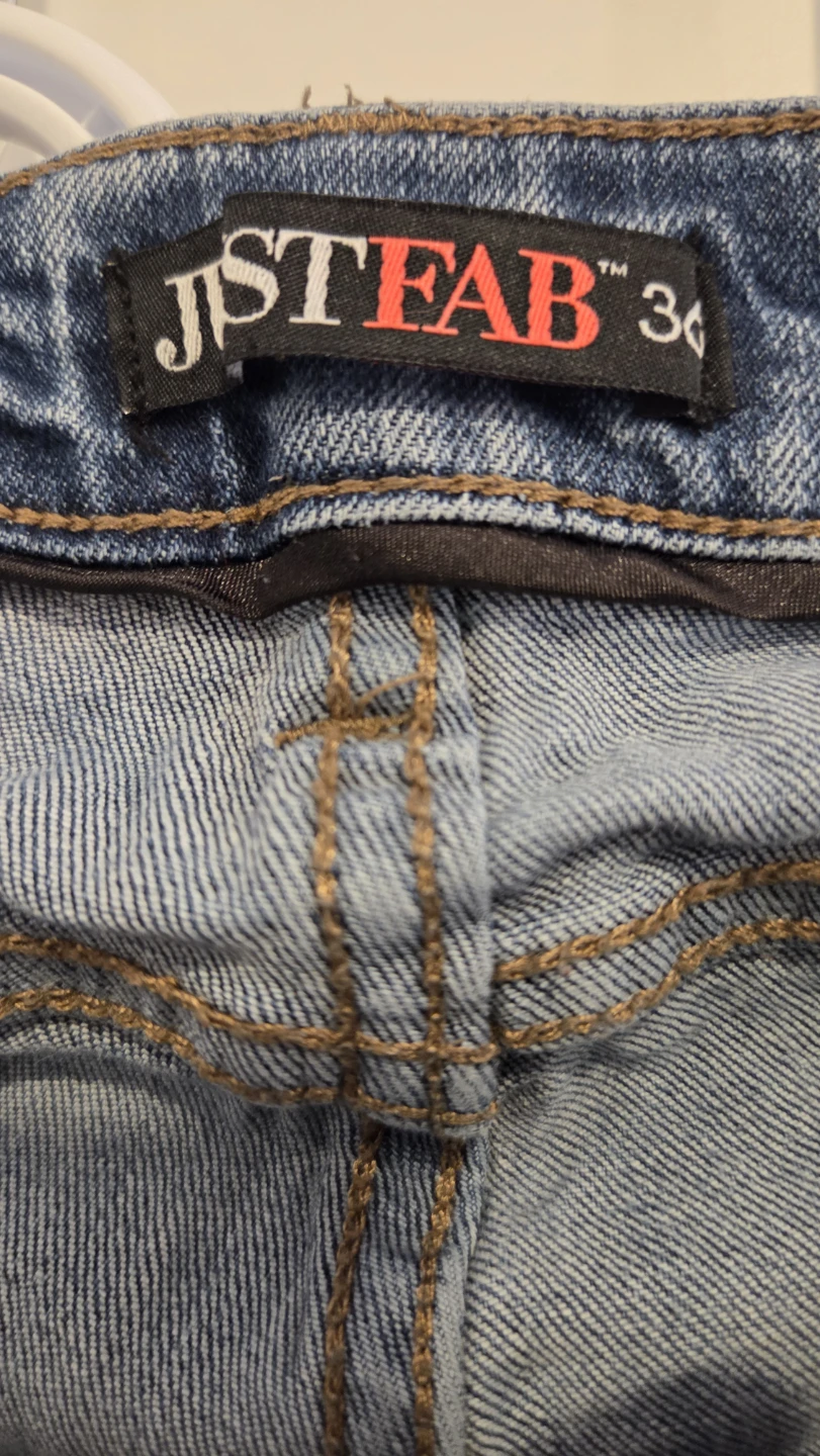 JustFab Blue Denim Jeans Size 36 - photo 3