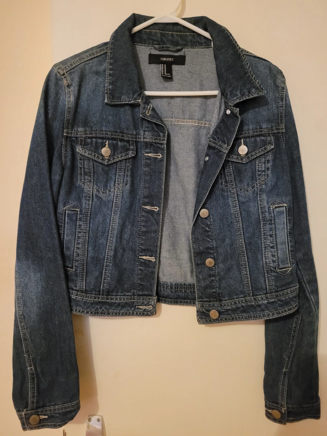 Forever 21 Blue Denim Jacket