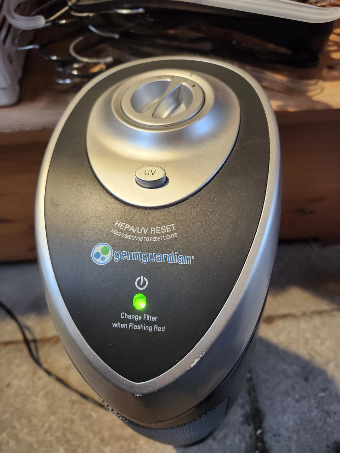 GermGuardian HEPA Air Purifier with UV-C Light - photo 2