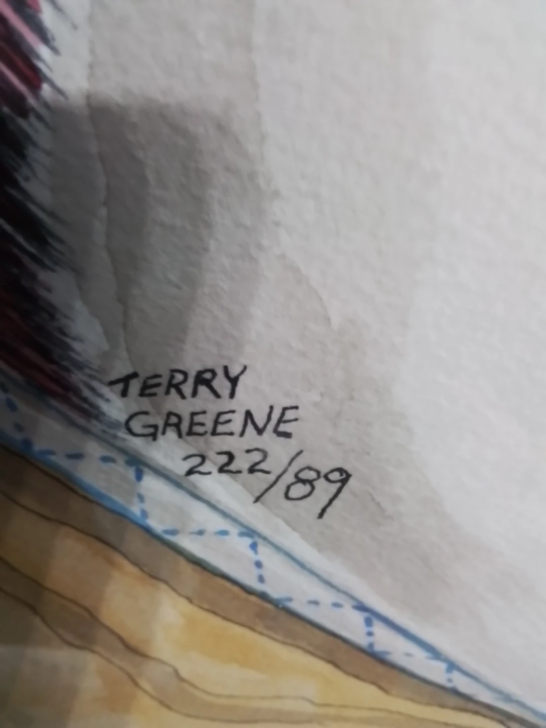 Watercolour Portrait of an Indigenous Person by Terry Green - photo 3