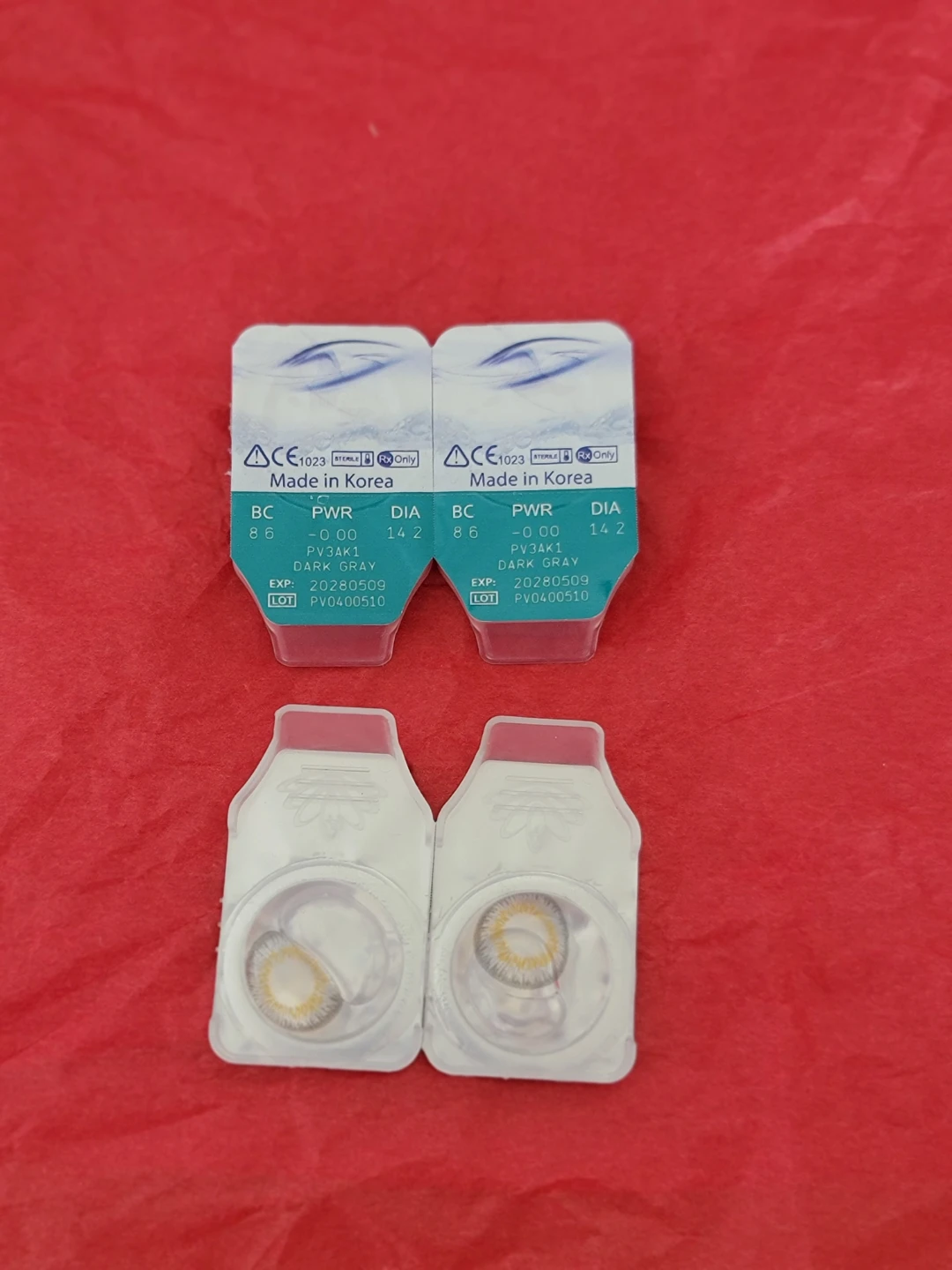 ACE Contact Lenses - Dark Gray