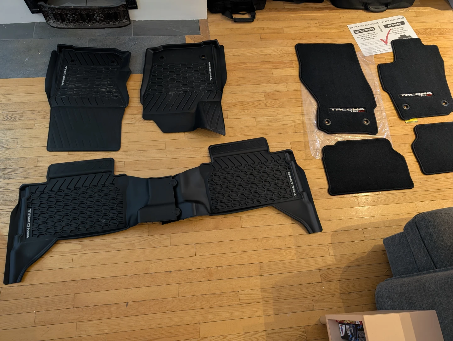 Toyota Tacoma TRD Sport Floor Mats