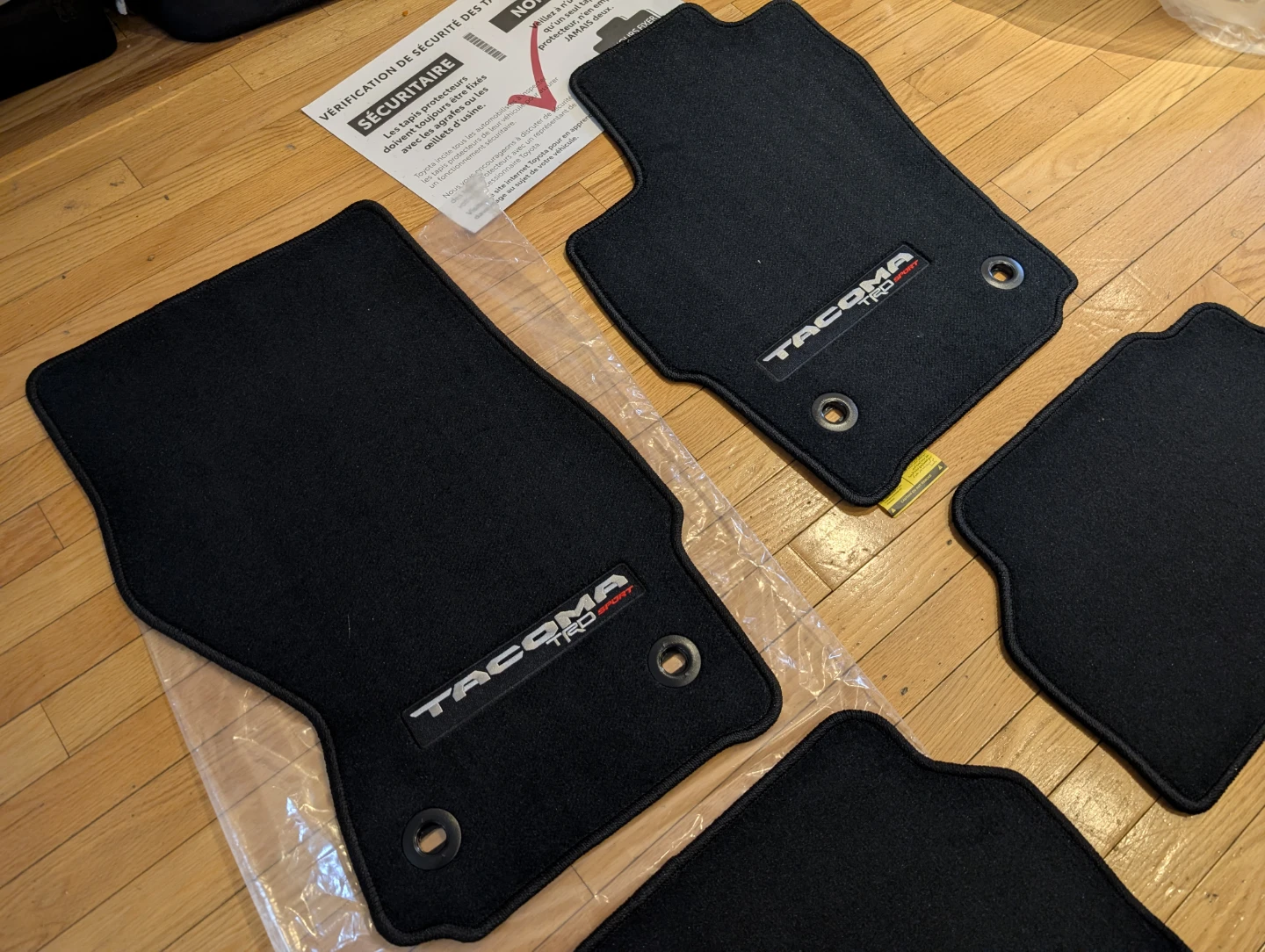 Toyota Tacoma TRD Sport Floor Mats - photo 4