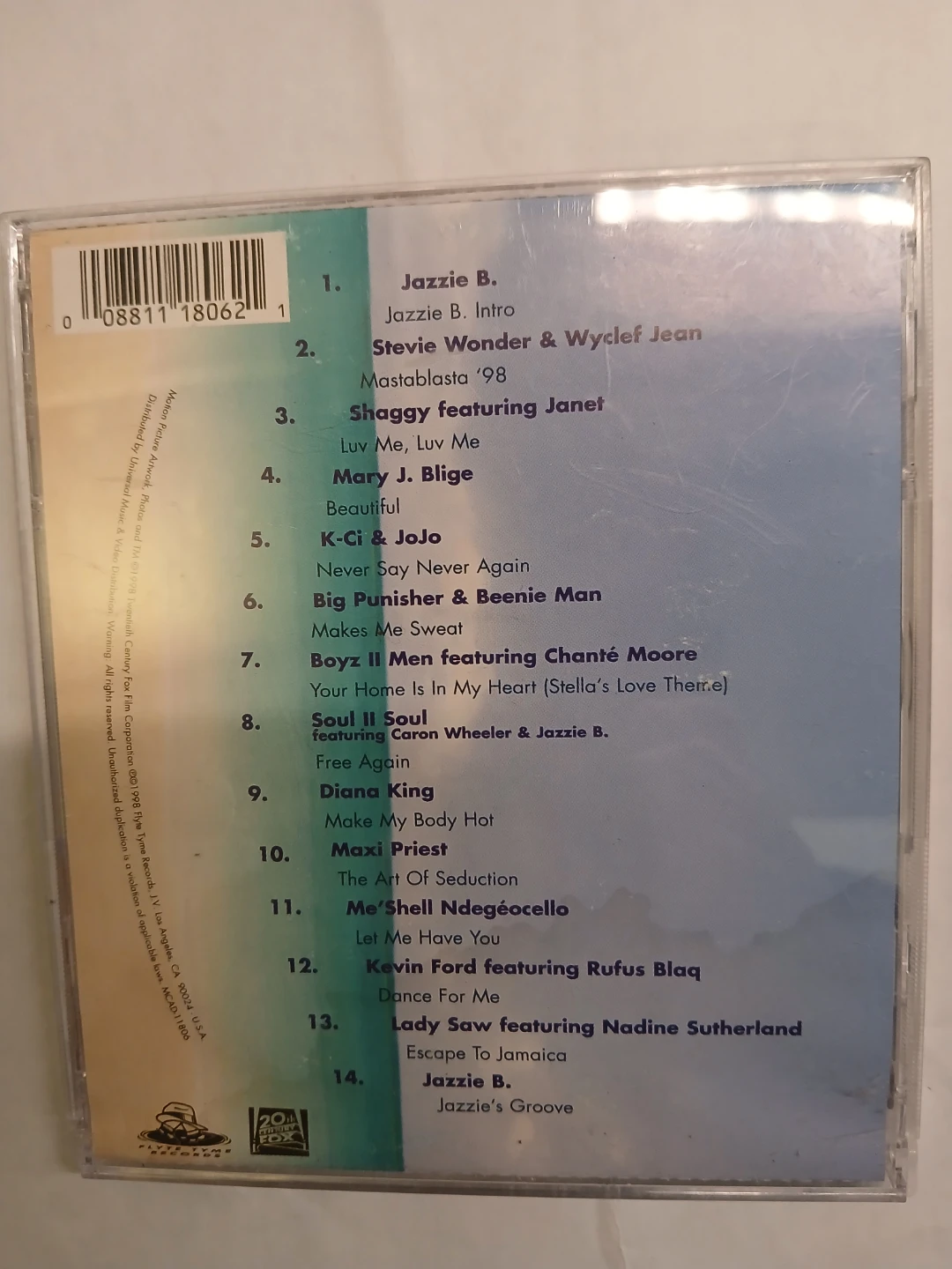 How Stella Got Her Groove Back Soundtrack CD - photo 4