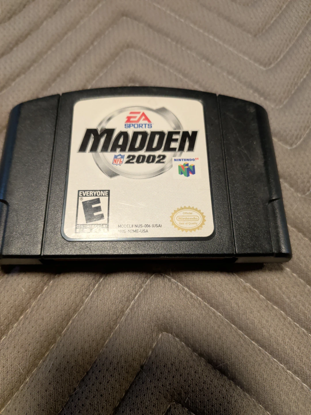 Nintendo 64 Madden NFL 2002 Video Game Cartridge