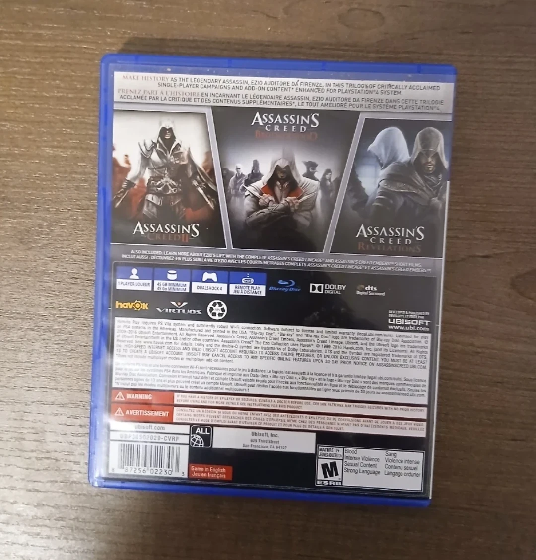 Assassin's Creed: The Ezio Collection PS4 Game - photo 3