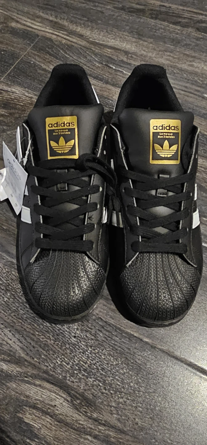 Adidas Superstar Shoes - Black/White