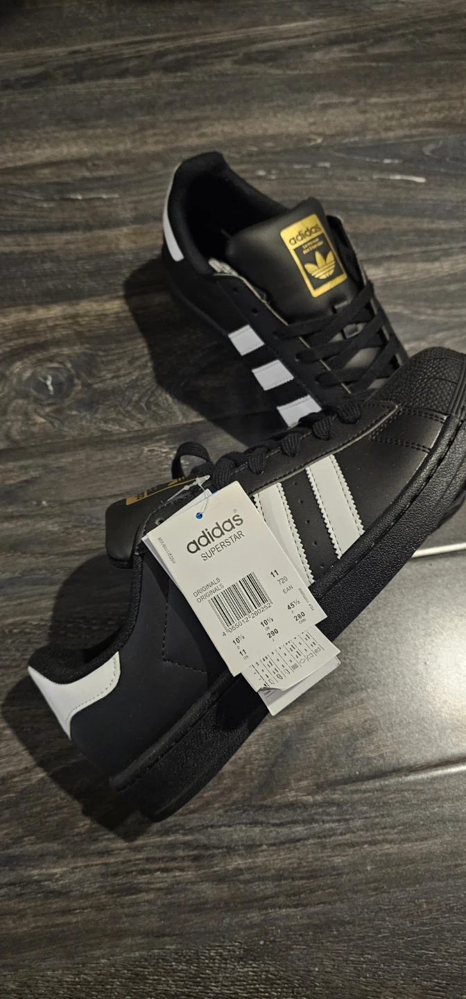 Adidas Superstar Shoes - Black/White - photo 2