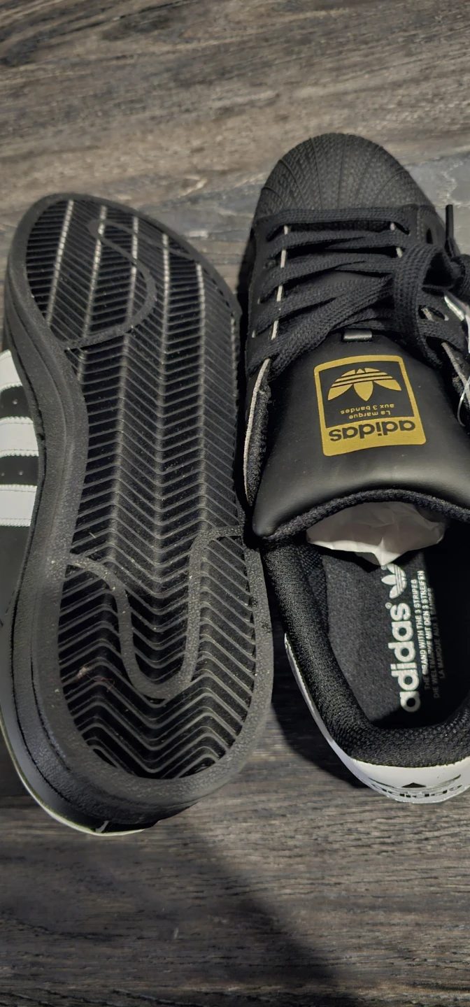 Adidas Superstar Shoes - Black/White - photo 4
