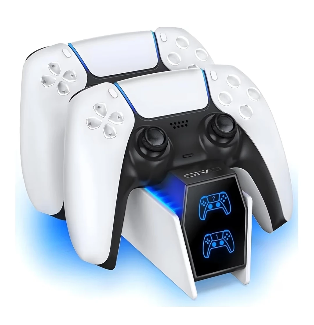 OIVO PS5 Dual Controller Charging Dock, Fast Charging Station
