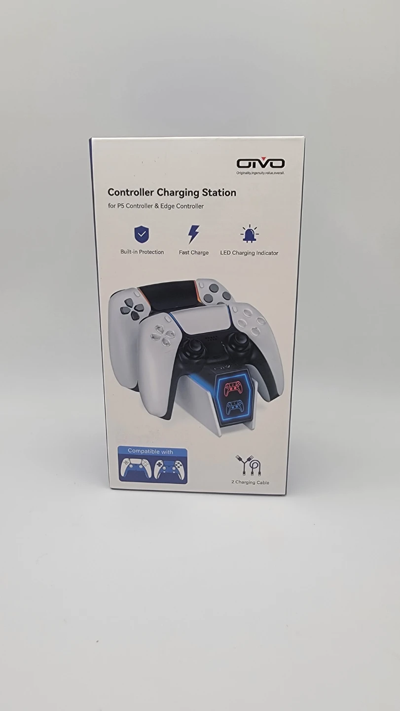 OIVO PS5 Dual Controller Charging Dock, Fast Charging Station - photo 2