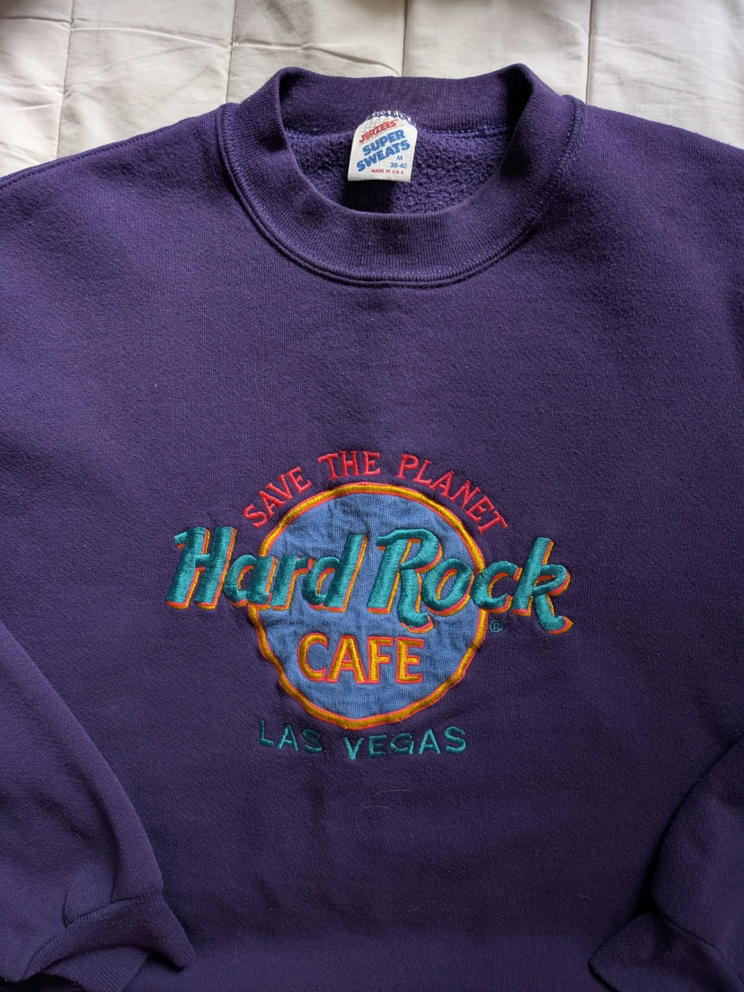 Hard Rock Cafe Las Vegas Save The Planet Sweatshirt