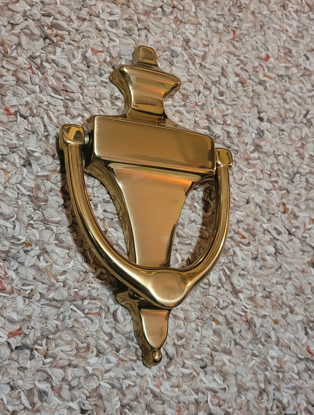 Solid Brass Door Knocker (Made in Spain)