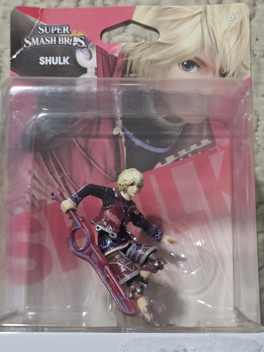Nintendo Super Smash Bros. Shulk Amiibo Figure