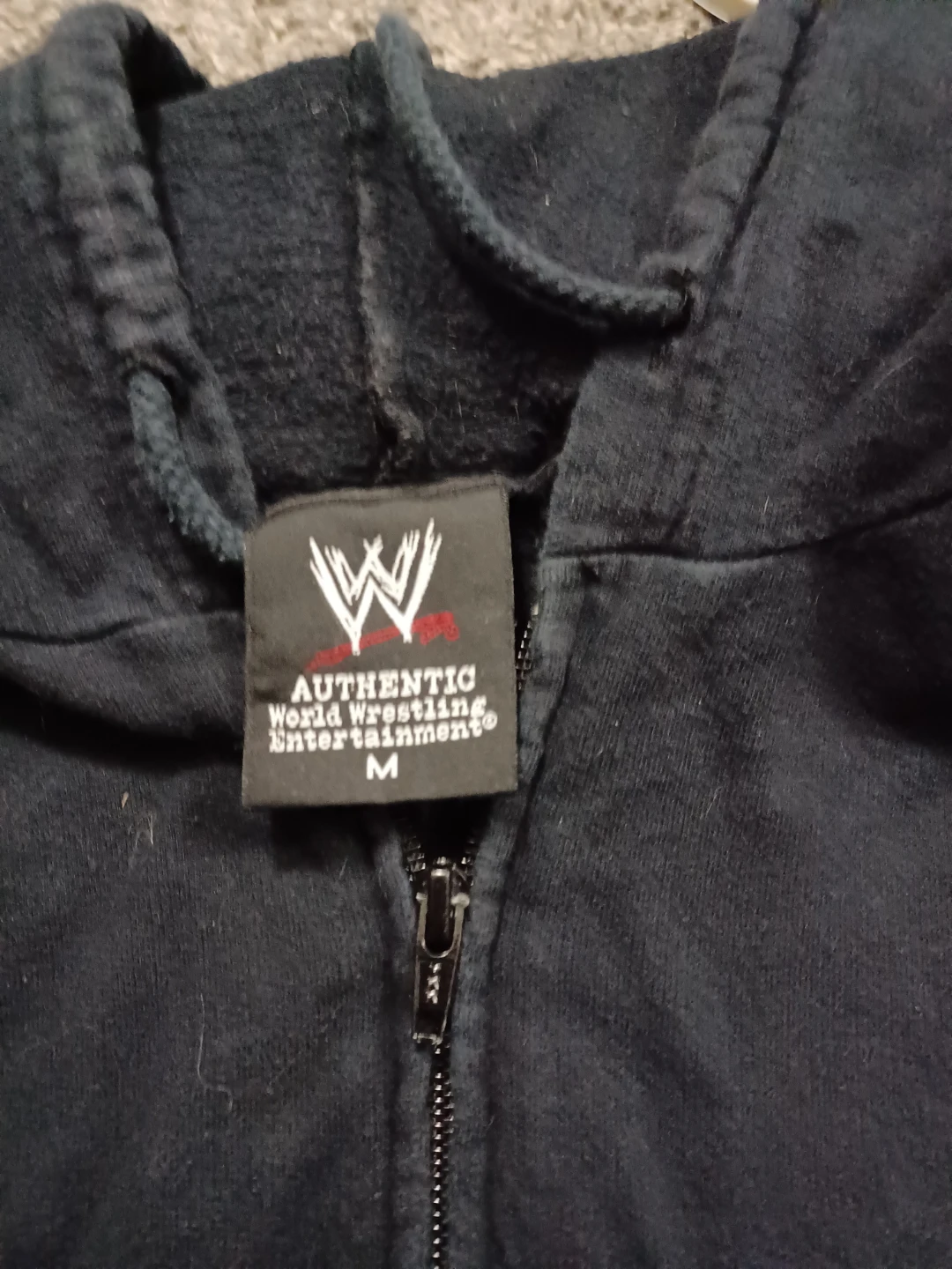 WWE Authentic World Wrestling Entertainment Zip-Up Hoodie - photo 3