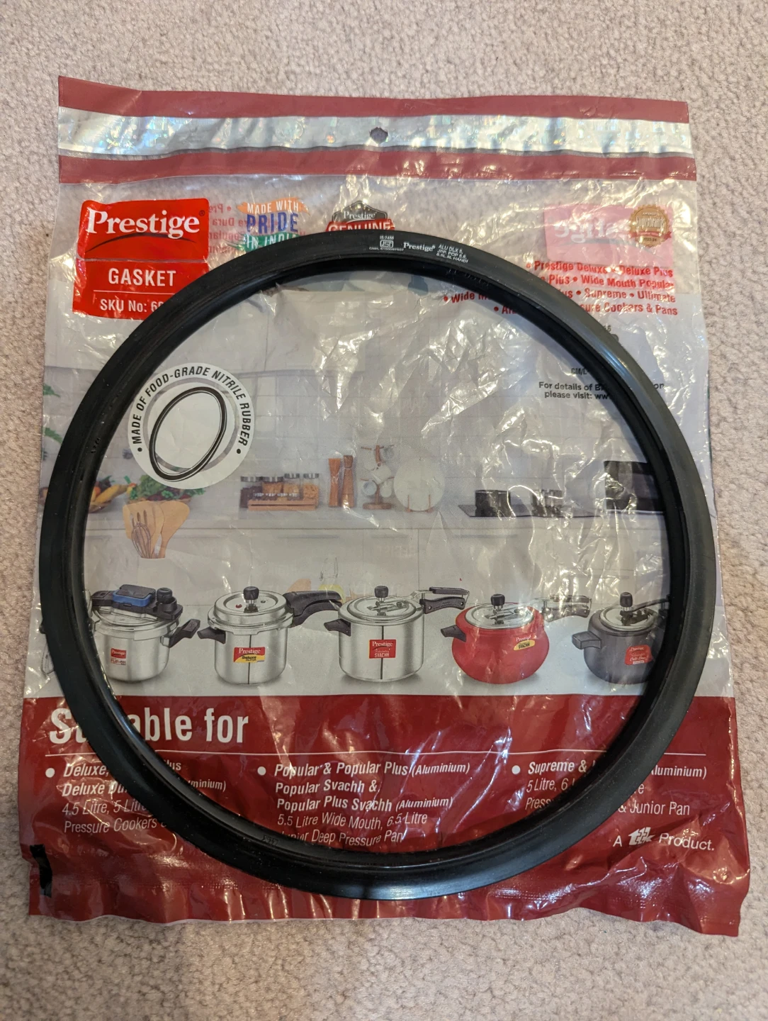 Prestige Pressure Cooker Gasket 9.5 inches