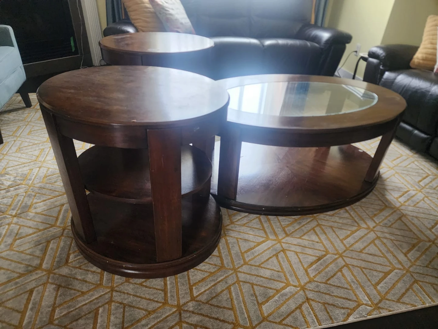 Coffee Table Set with 2 End Tables - photo 3