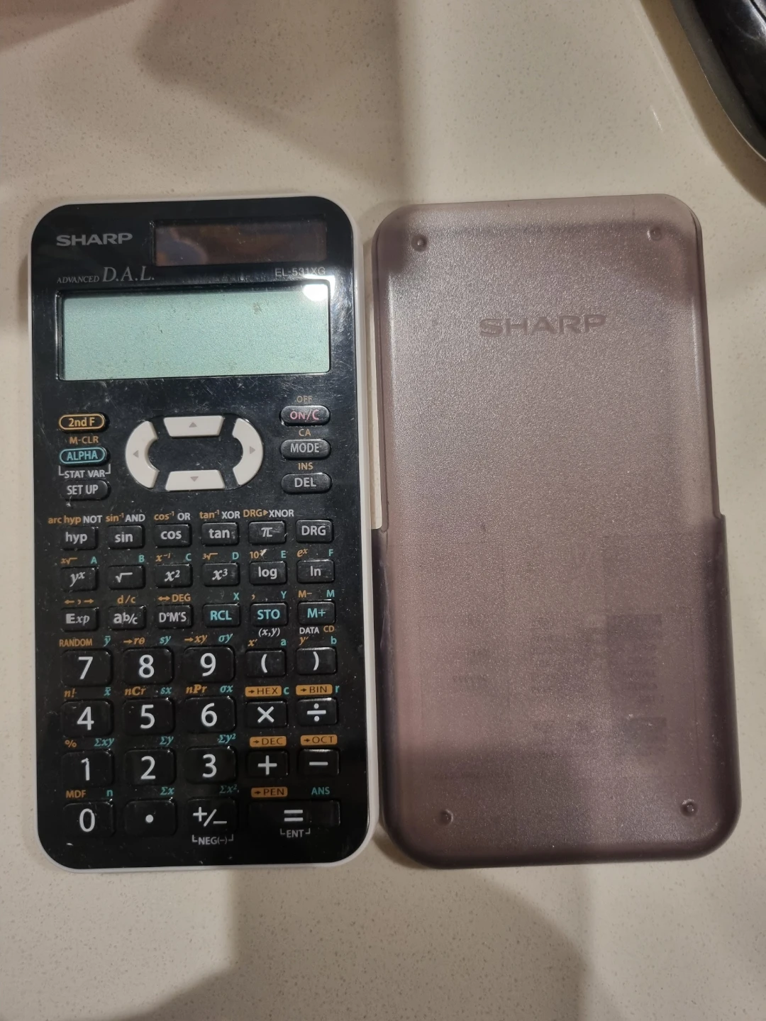 Sharp Advanced D.A.L. EL-531TG Calculator