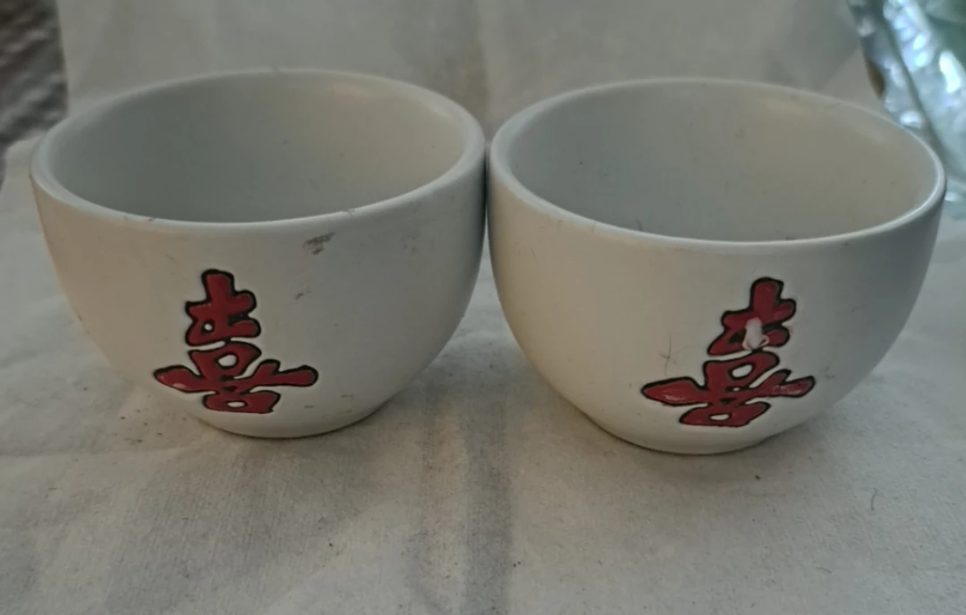 Dimani  "Double Happiness" pairs of cup