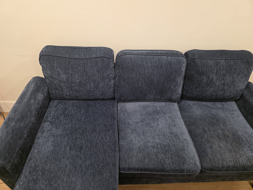Blue Sectional Sofa - photo 2