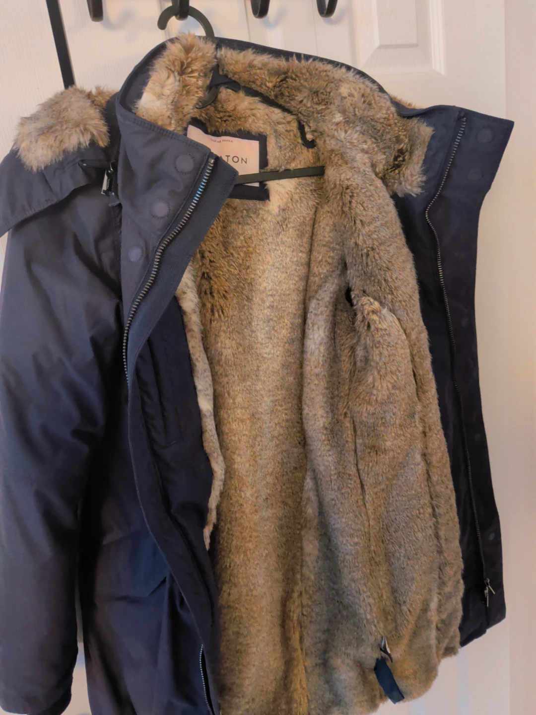 Babaton Oskar Parka - Navy, Size S - photo 5