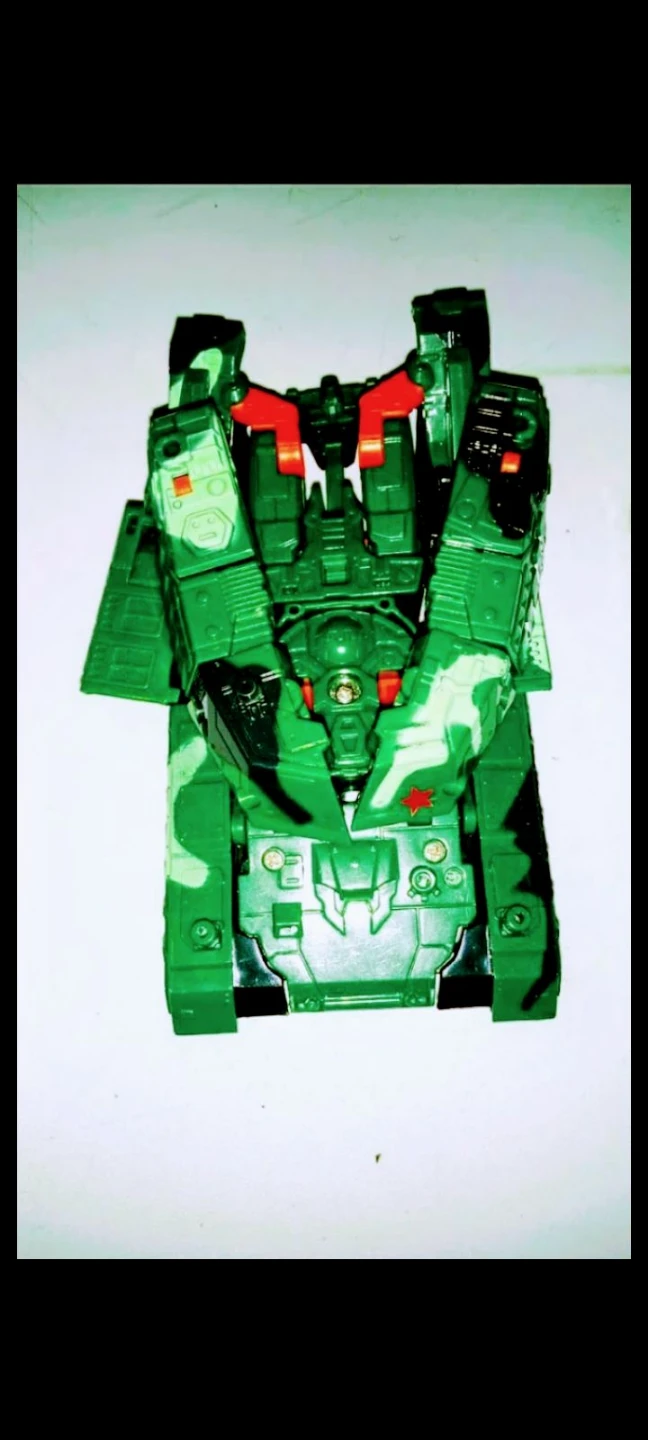 Green toy puzzle