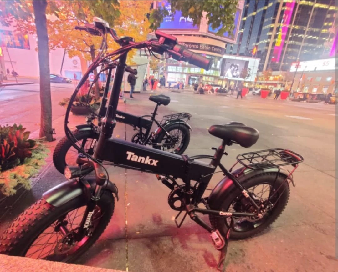 Tankx Folding Fat Tire Electric Bike - photo 3