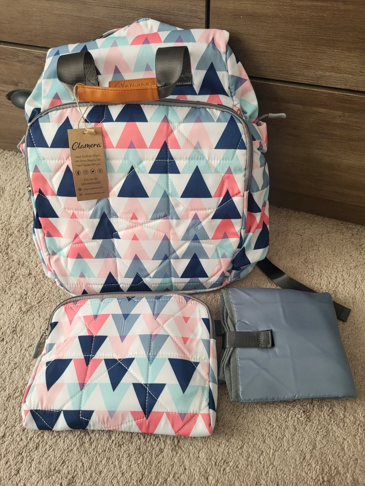 Diaper bag with change pad (New with tag)