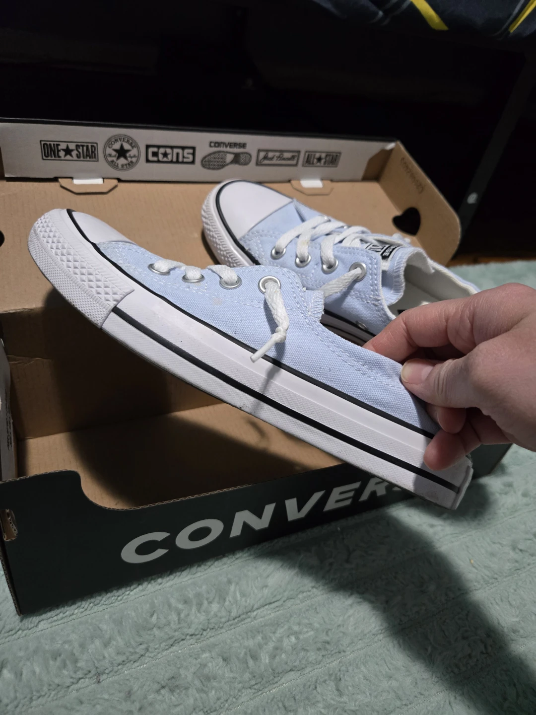 Light Blue Converse Shoreline Slip - photo 2